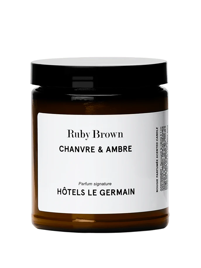 Bougie Chanvre & Ambre