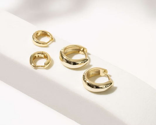 Duo de boucles d'oreilles Jane