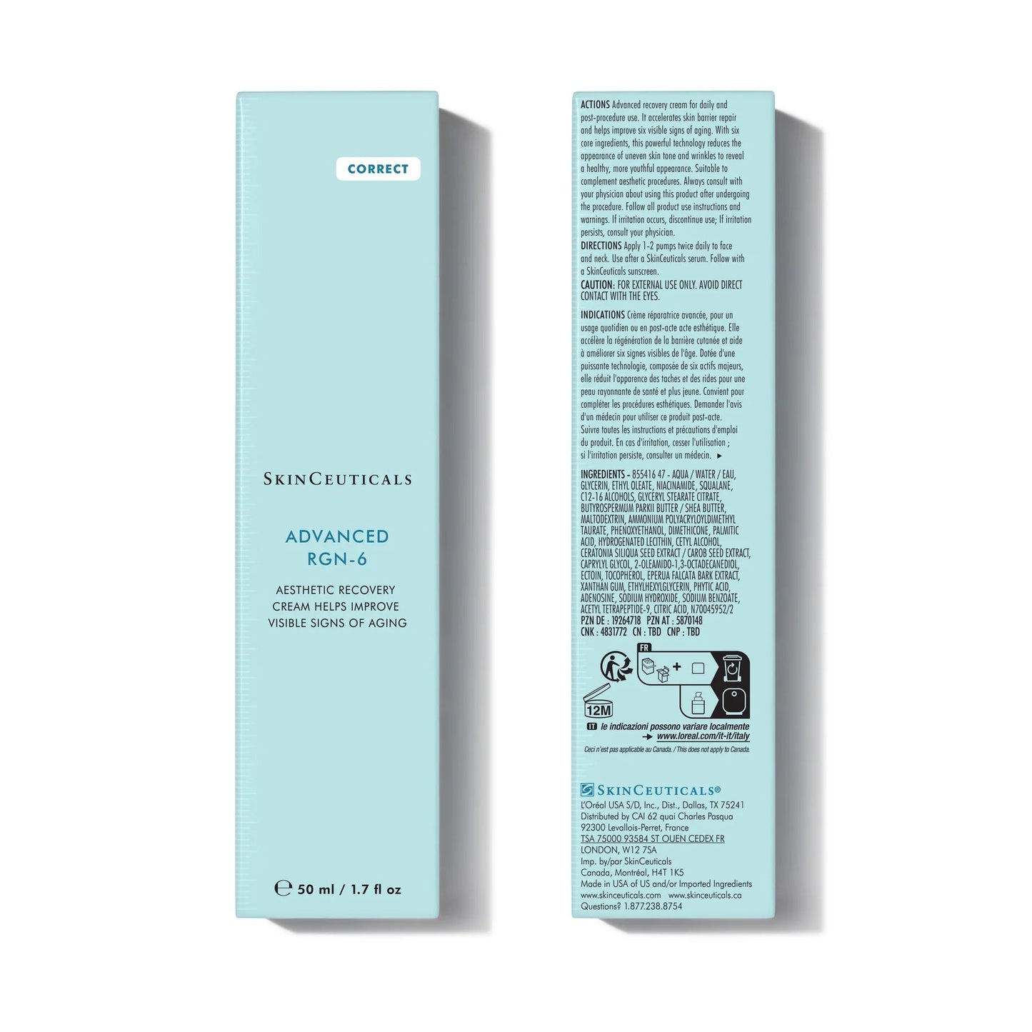SkinCeuticals - Advanced RGN - 6 50ml - Espace Skins Montreal