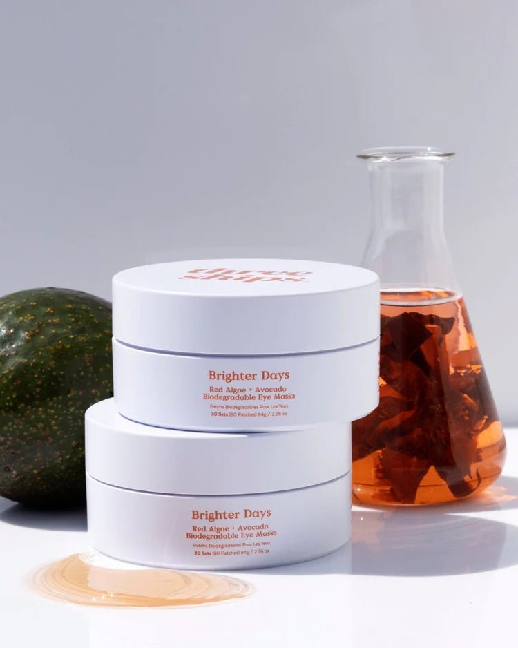 Brighter Days Red Algae + Avocado Biodegradable Eye Masks - Espace Skins Montreal