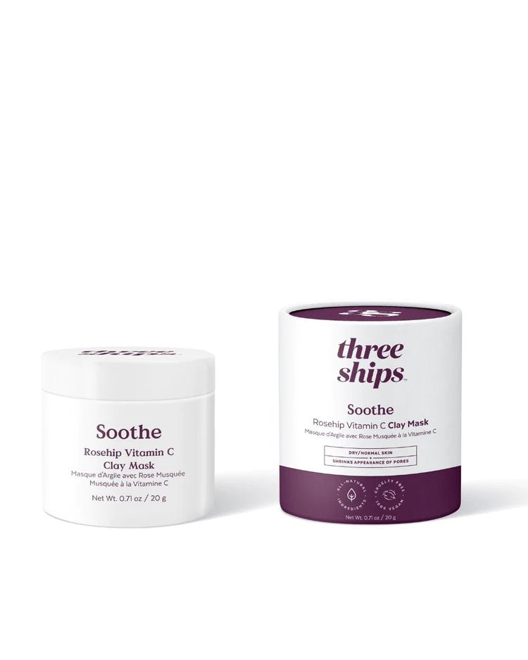 Soothe Rosehip Vitamin C Clay Mask - Espace Skins Montreal