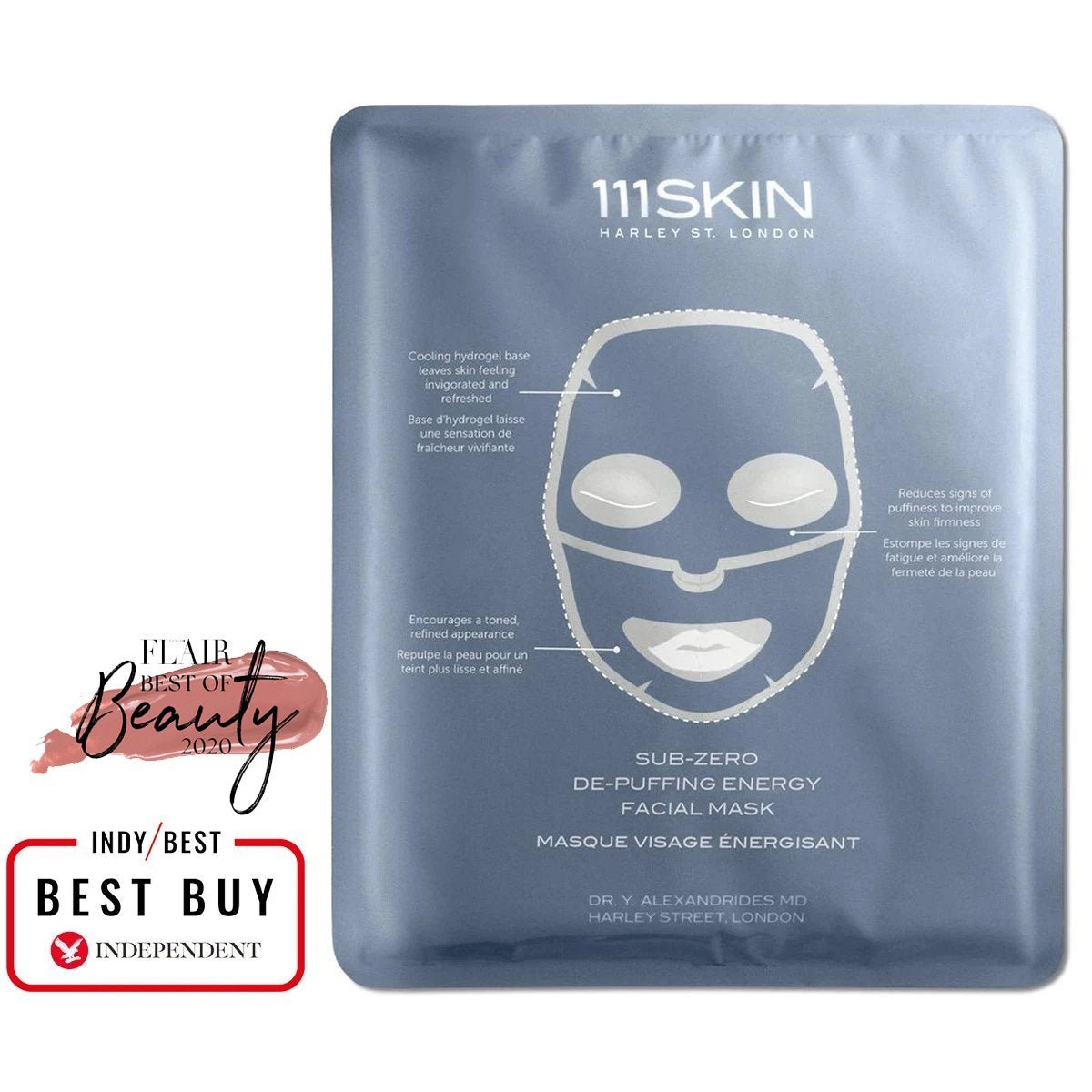 Sub Zero De-puffing Energy Face Mask Box (5) - Espace Skins Montreal