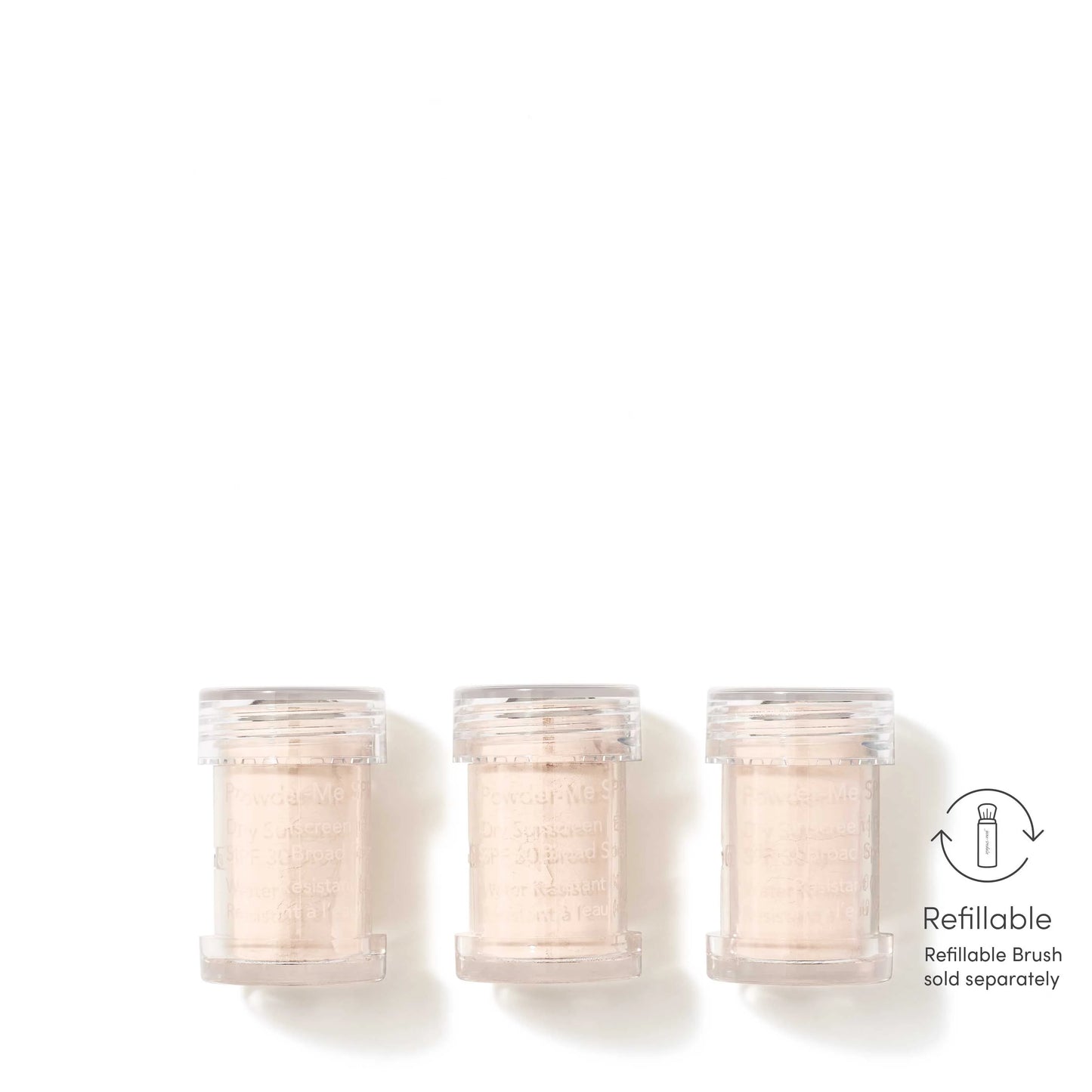 Powder-Me SPF® 30 Recharge écran solaire poudre sèche, paquet de 3