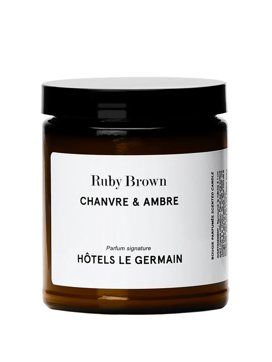 Chanvre & Ambre Candle