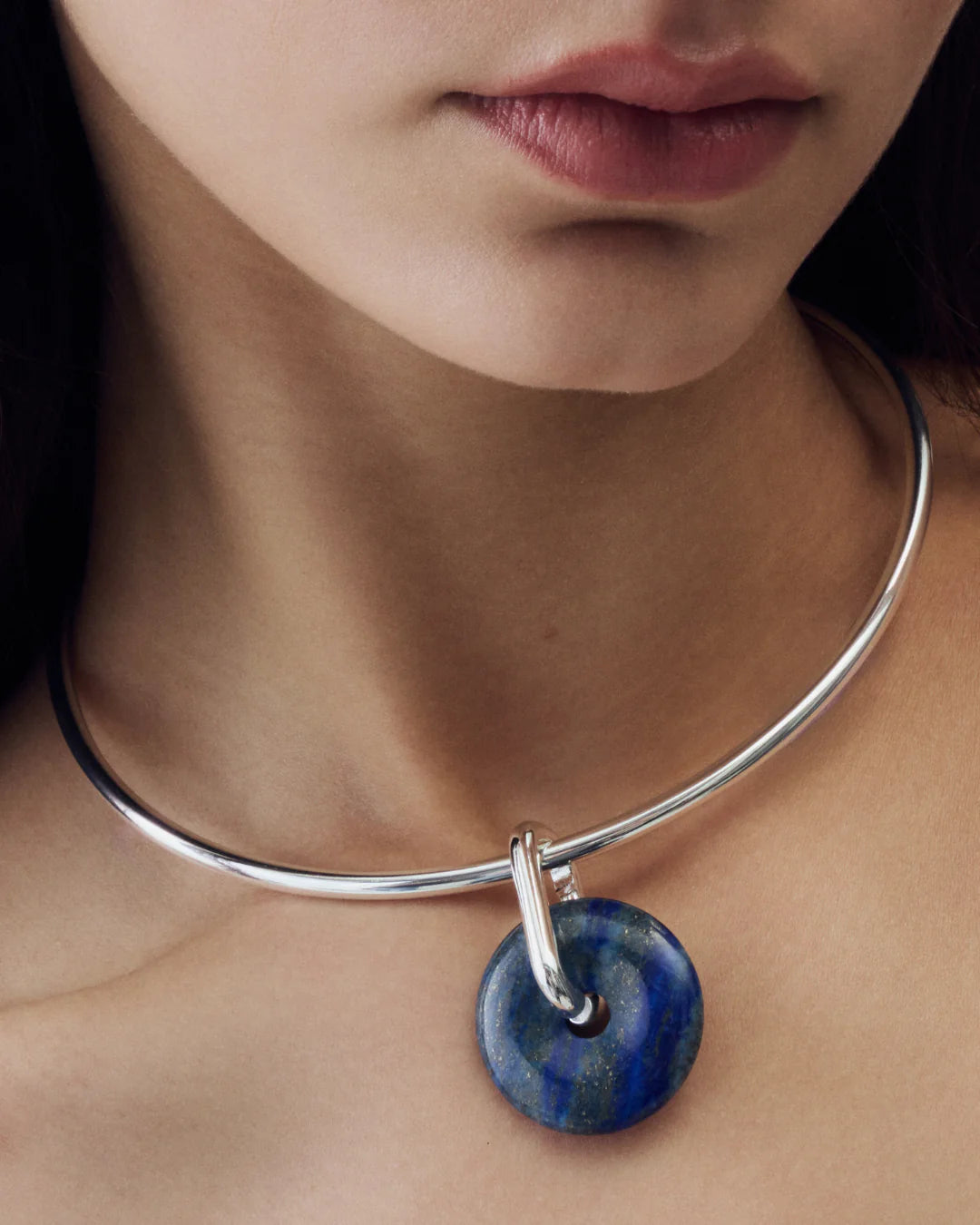 Collier Choker Lapis-Lazuli