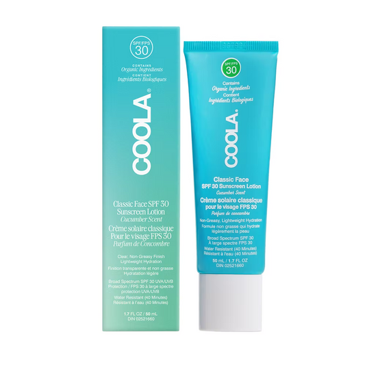 COOLA Classic Face SPF 30 Cucumber Lotion