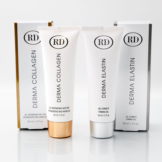Derma Collagen Regenerative Anti - Aging Gel & Derma Elastin Firming Gel Duo 60ml - Espace Skins Montreal