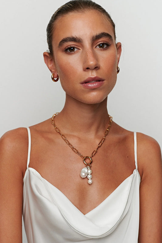 Lia Necklace - Gold