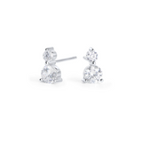 Ophelia Silver Stud Earrings