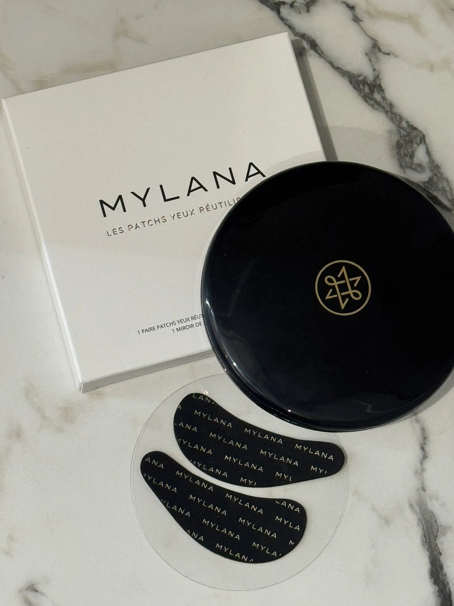 MYLANA - Patchs Réutilisables pour les Yeux 