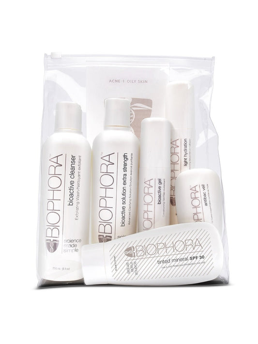 Biophora - Acne Oily 30mL Retail Kit - Espace Skins Montreal