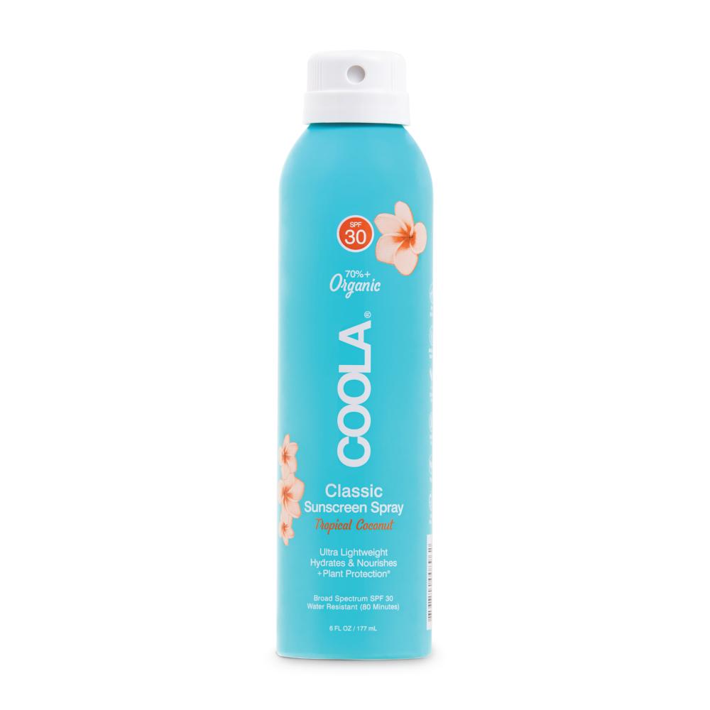 Classic Body SPF 30 Tropical Coconut Sunscreen Spray - Espace Skins Montreal