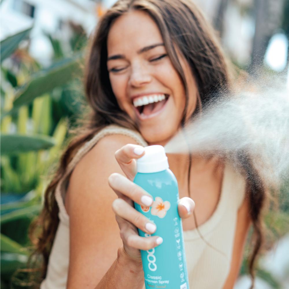 Classic Body SPF 30 Tropical Coconut Sunscreen Spray - Espace Skins Montreal
