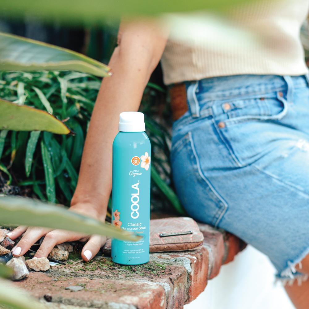 Classic Body SPF 30 Tropical Coconut Sunscreen Spray - Espace Skins Montreal