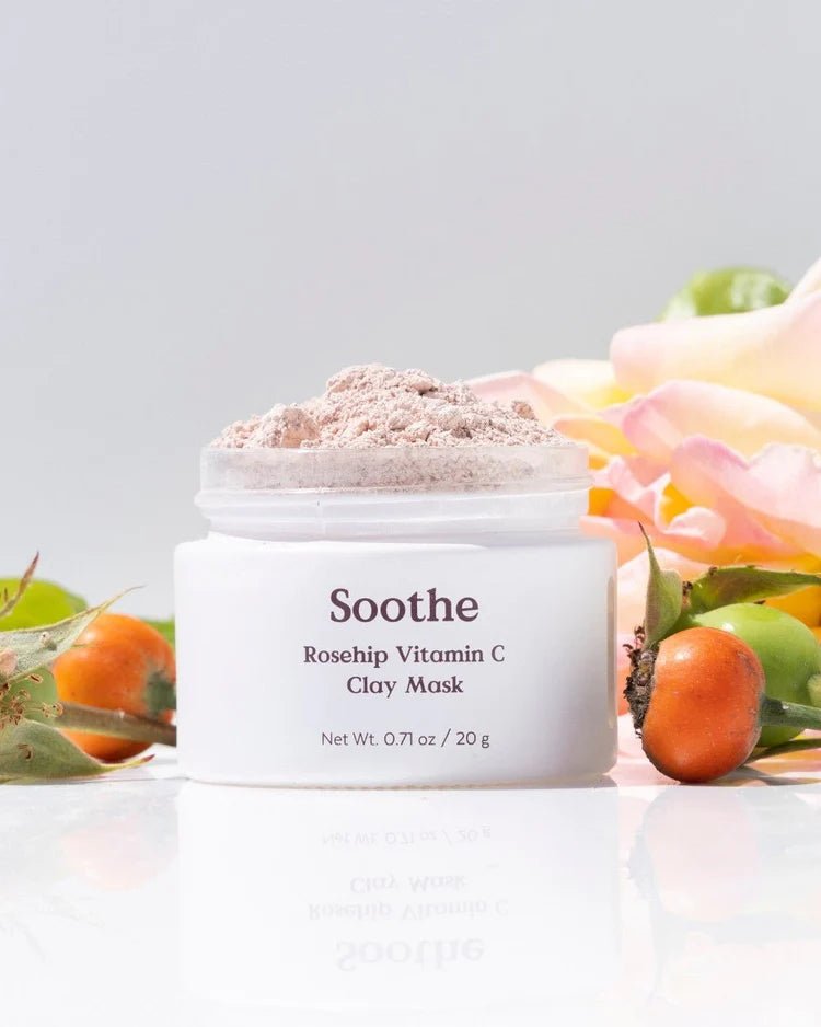Soothe Rosehip Vitamin C Clay Mask - Espace Skins Montreal